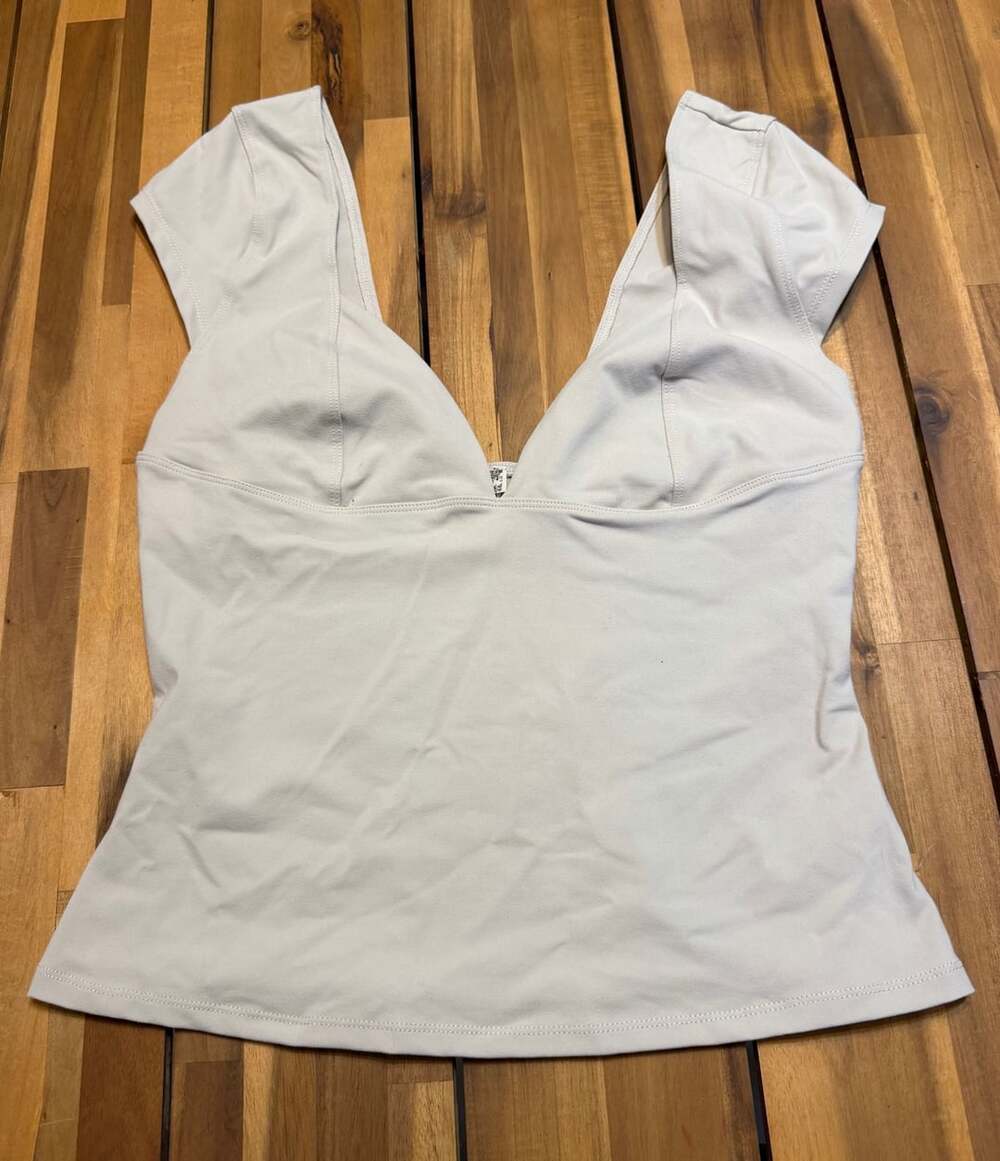 Free People Intimately V-Neck Size L Top